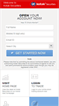 Mobile Screenshot of kotaksecurities-trading.com